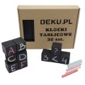 Deku - Klocki tablicowe drewniane 30 szt. 4x4x4 cm 000108 3.jpg