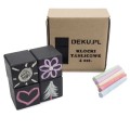 Deku - Klocki tablicowe drewniane 4 szt. 4x4x4 cm 000105  4.jpg