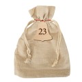 Deku - Kalendarz adwentowy 24 Woreczki  lniane na drobiazgi 17x21 cm   3.jpg