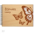 Deku- Szkicownik A4 Personalizowany z Grawerunkiem  Poziomy 50 ark. 31x21 cm Różne Wzory