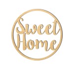 Deku Łapacz snów - Dreamcatcher - Sweet Home 30 cm Sklejka 5 mm Deku 000076