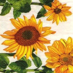 Serwetka do decoupage-słoneczniki 6332