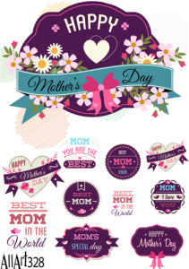 Papier decoupage 210x297mm A4 - AllArt 328 - Dzień Matki 5829