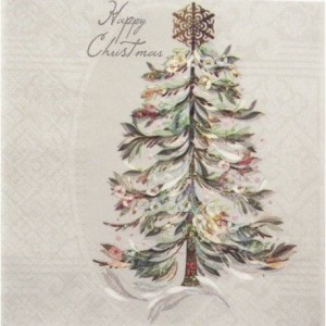 Serwetka do decoupage- choinka