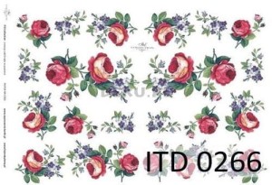 Papier decoupage A4 297X210 - itd 0266m 1006