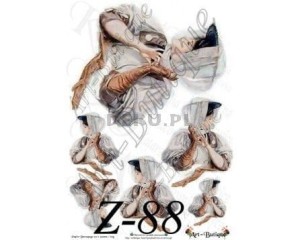 Papier do decoupage 210X305 - Art-Butique Z-88 1870