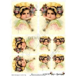 Papier do decoupage 210X305 - Art-Butique Od-91 3939