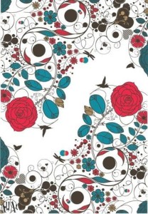 Papier decoupage 210x297mm A4 - AllArt 41 4693