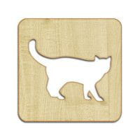 Podkładka pod szklankę lub kubek z kotem 3129