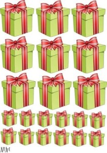 Papier decoupage 210x297mm A4 - AllArt 25 - prezenty 4645