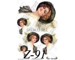 Papier do decoupage 210X305 - Art-Butique Z-91 1873