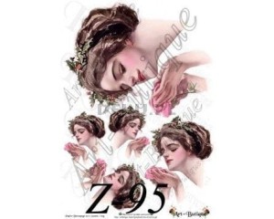 Papier do decoupage 210X305 - Art-Butique Z-95 1877