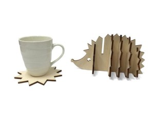 DEKU Podkładki pod kubek jeżyk 5 szt.