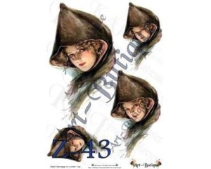 Papier do decoupage 210X305 - Art-Butique Z-43 1826