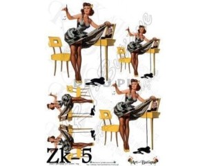 Papier do decoupage 210X305 - Art-Butique Zk-5 1633