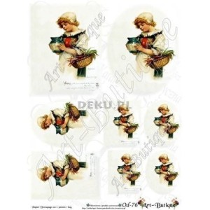 Papier do decoupage 210X305 - Art-Butique Od-76 3922
