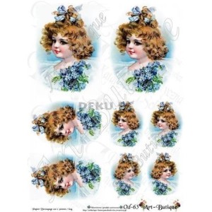 Papier do decoupage 210X305 - Art-Butique Od-65 3911