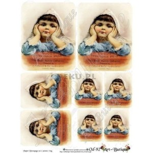 Papier do decoupage 210X305 - Art-Butique Od-92 3940