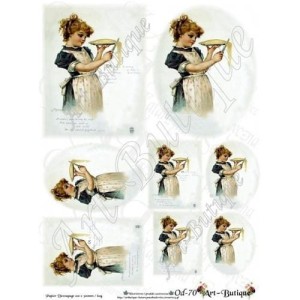 Papier do decoupage 210X305 - Art-Butique Od-70 3916