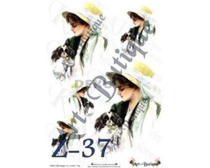 Papier do decoupage 210X305 - Art-Butique Z-37 1820