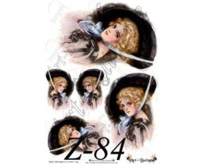 Papier do decoupage 210X305 - Art-Butique Z-84 1866