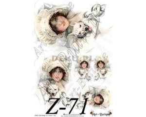 Papier do decoupage 210X305 - Art-Butique Z-71 1854