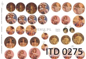 Papier decoupage A4 297X210 -  itd 0275m 1015