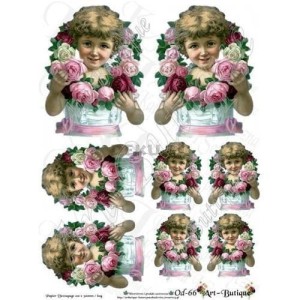 Papier do decoupage 210X305 - Art-Butique Od-66 3912