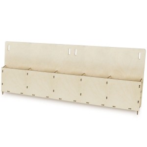 Deku Drewniany stojak na ulotki A6x5 65,5x18,5x10 cm 570092570221