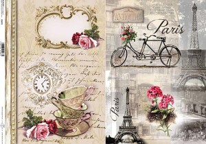 Papier decoupage A4 210x297 - ITD D0470M