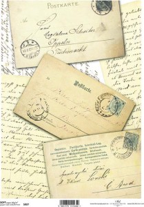 Papier decoupage Soft A4 210x297 - ITD S027