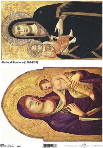 Papier decoupage Soft A4 210x297 - ITD S057