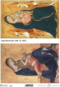 Papier decoupage Soft A4 210x297 - ITD S058