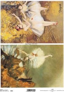 Papier decoupage Soft A4 210x297 - ITD S063