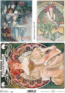 Papier decoupage Soft A4 210x297 - ITD S092