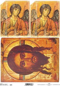 Papier decoupage Soft A4 210x297 - ITD S099