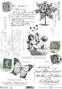 Papier decoupage Soft A4 210x297 - ITD S112