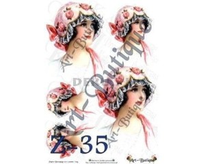 Papier do decoupage 210X305 - Art-Butique Z-35 1818