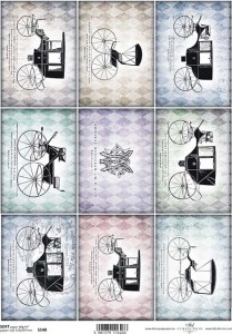 Papier decoupage Soft A4 210x297 - ITD S140