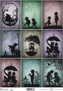 Papier decoupage Soft A4 210x297 - ITD S144