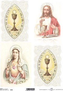 Papier decoupage Soft A4 210x297 - ITD S235