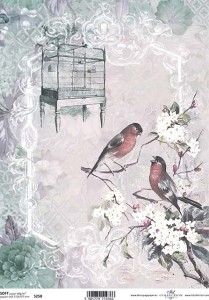 Papier decoupage Soft A4 210x297 - ITD S250