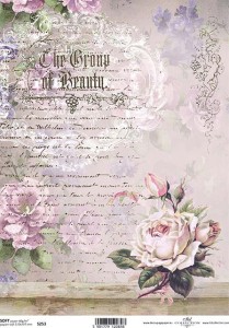 Papier decoupage Soft A4 210x297 - ITD S253