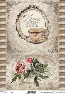 Papier decoupage Soft A4 210x297 - ITD S258