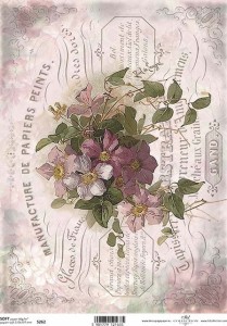 Papier decoupage Soft A4 210x297 - ITD S262