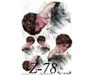 Papier do decoupage 210X305 - Art-Butique Z-78 1861