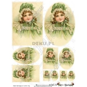 Papier do decoupage 210X305 - Art-Butique Od-53 3899