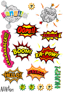 Papier decoupage 210x297mm A4 - AllArt 91 - dymki 5493