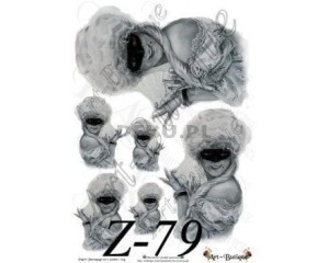 Papier do decoupage 210X305 - Art-Butique Z-79 1862