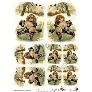 Papier do decoupage 210X305 - Art-Butique Od-87 3935